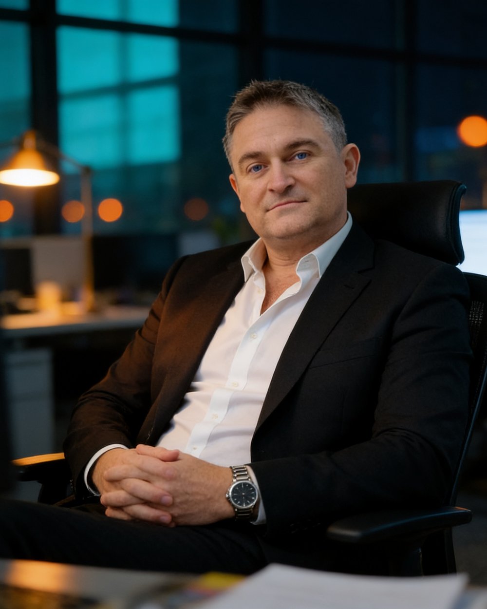 Fotografie profesională a lui Cristian Constantin, broker de credite